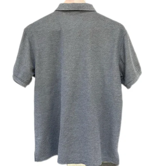 Lacoste Shirt Mens Size 5 US Large Gray Polo Devanlay - Picture 4 of 8